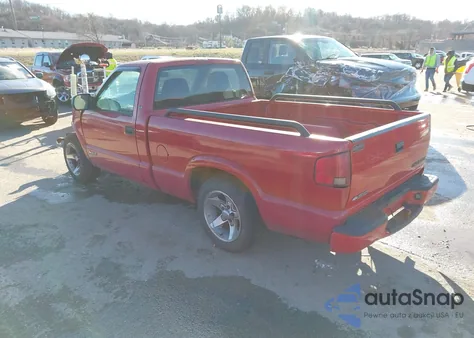 2002 Chevrolet S-10 Ls из США, поврежденный, VIN 1GCCS14W428102725